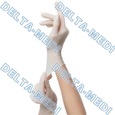 China Sterile Powdered Latex Surgical Medical Gloves For Operation Room for sale