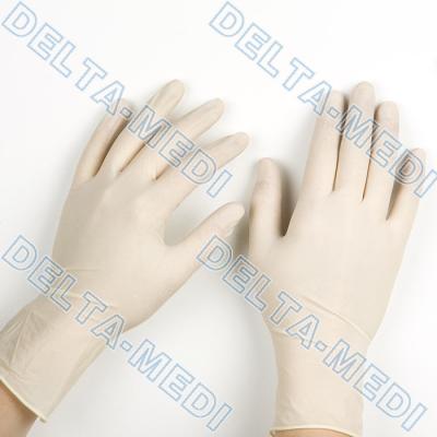 China 100% Natural Rubber Latex Disposable Surgical Gloves for sale
