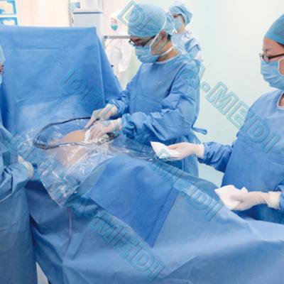 Китай Хирургическое SP SMS стерилизации ETO стерильное задрапировывает Fo акушерский продается