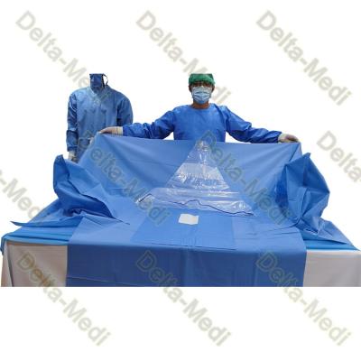 China Absorbent Reinforced 20g - 60g SP SMS SMMS SMMMS ETO Disposable Surgical Urology Gynaecology Pack for clinic hospital for sale