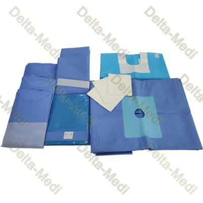 China Absorbent PP PE Upper Limb Disposable Surgical Pack 35-60 micron for sale