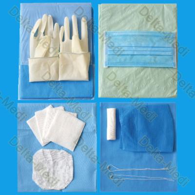 China Sterile Medical Disposable Surgical Kits Baby Delivery Baby Birth Kit Pack for sale