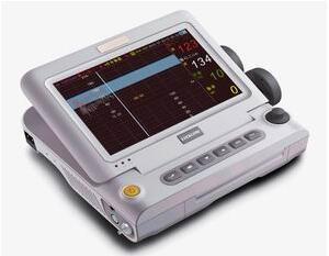 China 12,1” usos médicos de dobramento de monitor paciente de um parâmetro de 90 graus multi para Fetal/materno à venda