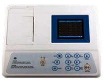 China Single Channel ECG 12 Leads 5 inch Color LCD Only 2.8Kgs Weight for sale