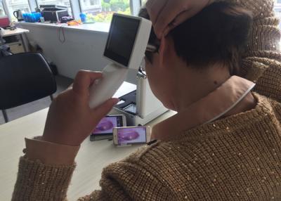 Chine Le téléphone portable visuel de caméra vidéo d'Endoscope d'otoscope a montré 3,5 pouces d'écran d'affichage à cristaux liquides à vendre
