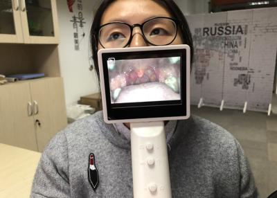 중국 3.5 인치 LCD 스크린을 가진 인후 Endscope 소형 디지털 방식으로 후두경 마이크로 SD 카드 판매용