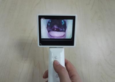 Chine Ophthalmoscope diagnostique OTO-RHINO d'otoscope d'équipement de stockage de Carte SD automatiquement avec le câble d'USB à vendre