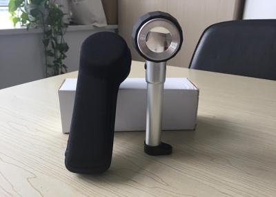 China Pocket Skin Magnifier Mini Skin Anaylzer With Optical Glass Lens 2cm Ruler Inside for sale