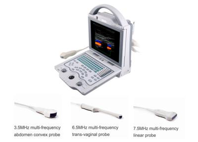 Chine Scanner portatif d'ultrason de machine de Doppler de couleur de 10,4 pouces avec la haute résolution à vendre