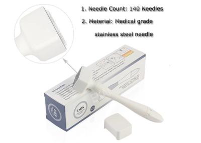 China Adjustable DRS 140 Needles Derma Stamp Microneedle Therapy For Acne Scars Anti Aging for sale