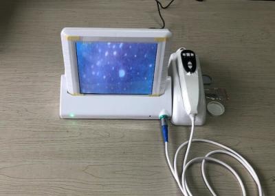 China Portable Dermatoscope Digital Skin Moisture And Oil Analyzer With 8 Inch Monitor for sale