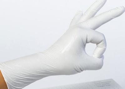 China Nitrile Rubber Powder Free Latex XL Disposable Medical Gloves for sale