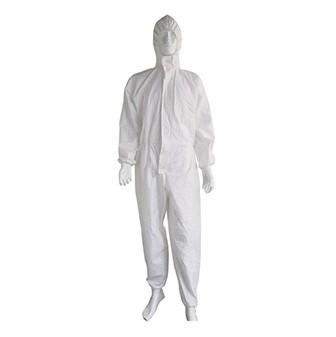 China White Disposable Coveralls 70g PPE Personal Protective Equipment for sale