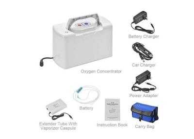 China Portable Oxygen Machine Home Use Portable Oxygen Generator 1.5~3L / Min 30% Concentration for sale