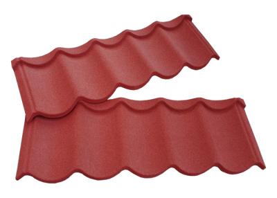 China Africa Stone Coated Metal Roof Tile / Aluminum Roofing Corrugated Steel Sheets for sale