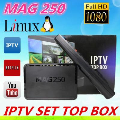 Китай Коробки Mag 250 IPTV коробки 1080P английский язык Африка полной HD Amlogic Tv андроида арабський индийский продается