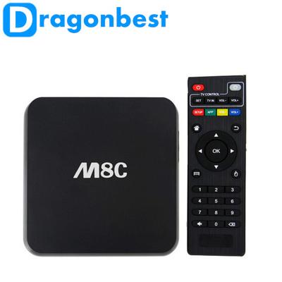 China S812 Amlogic Tv Box Kodi , M8C TV BOX Preinstalled 1G RAM 8G ROM h265 4k tv box for sale
