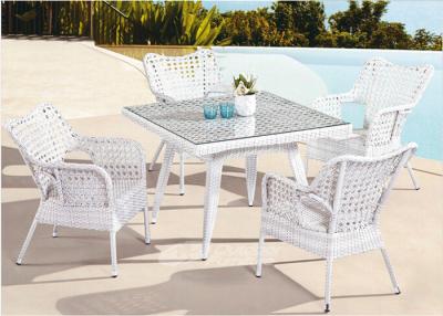China Modern Four Seater Outdoor Rattan Furniture for For Garden / Inn / Hotel for sale