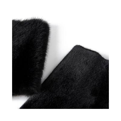 China Garment Dress Shirt Must-Have High Weight Artificial Fur Fox Fabric Knitted Type Weft for sale