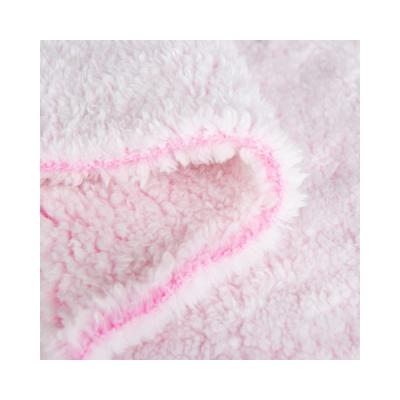 China 100% Polyester Soft Knitted Plush Fleece Shu Velveteen Fabric for Your Requirements for sale