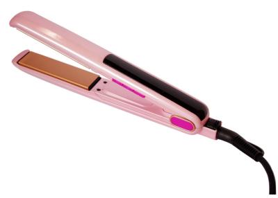 China CE cor-de-rosa ROHS PTC Heater Flat Iron Hair Straightener à venda