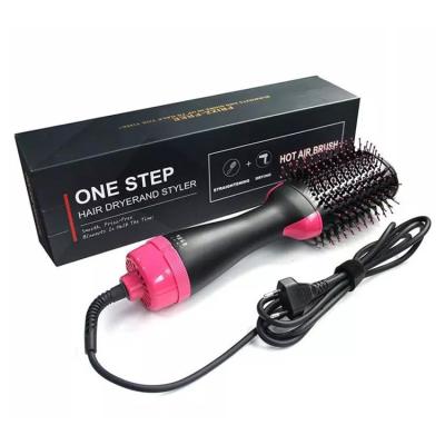 China Curly Hot Air 3 In 1 One Step Ionic Hair Brush For Women for sale