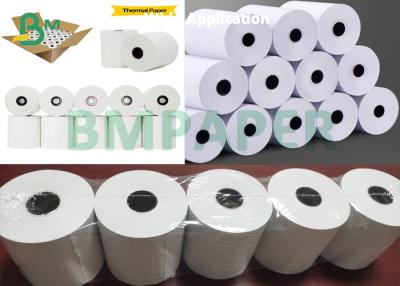 China 3 1/8inch X 273 pies de la impresora térmica de Paper Rolls 55gsm de papel grande del recibo en venta