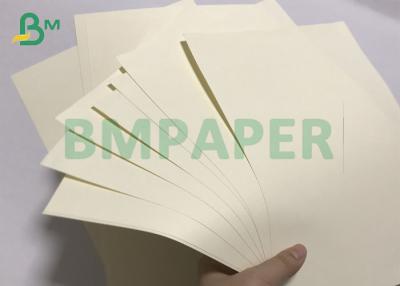 China Cream Offset Printing 100gsm 140gsm Uncoated Ivory Paper Sheet 24 * 35