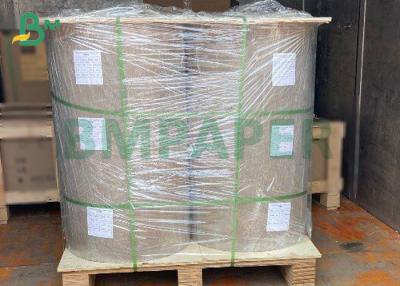 China Jumbo Rolls Brown Kraft 60gsm To 120gsm Unbleached Interleave Paper For Envelope for sale