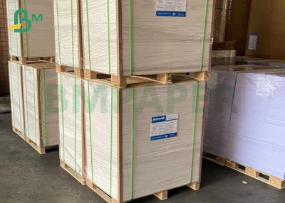 China 0.4mm To 2mm Uncooated White Absorbent Paper / Bibulous Paper For Coaster board for sale