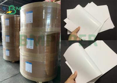 China A1 157gsm 200gsm White Color Glossy Coated Printing Paper For Company Catalog for sale