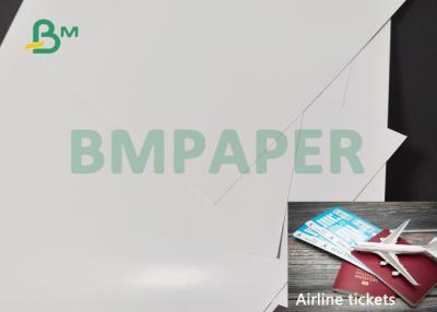 China 210gsm 220gsm papel cartão térmico para passagem de avião revestido em dois lados à venda