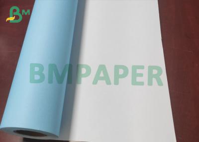 Chine Single Sided Blue Color Paper Roll Engineering Paper Roll Blueprint à vendre