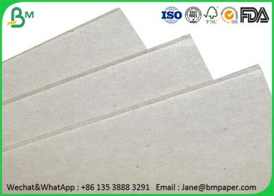 China 0.5mm - 4mm Grey Paper Board , Laminated Cardboard Sheets For Book Binding for sale