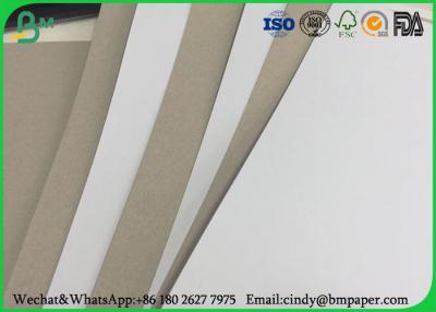 China 700 * 1000mm Grey Back Duplex Board , 300gsm 350gsm Coated Duplex Paper Board for sale