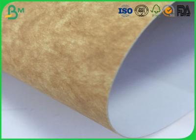 China Het Document van Kraftpapier van de gewichtsweerstand Wit Broodje, Met een laag bedekte Kraftpapier-Document Bladen voor Document Zak Te koop