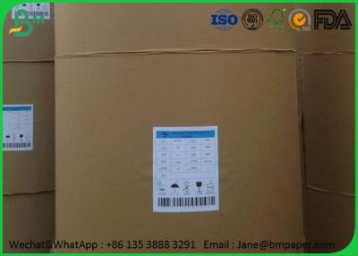 China Uncoated Printing Paper , 53 - 80Gsm 1000 Mm Jumbo Roll Paper For School Notebook for sale