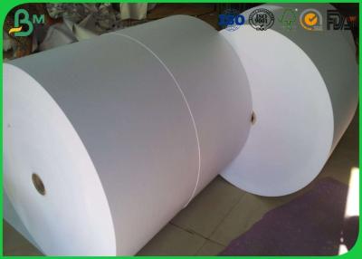 China Smooth 700mm Roll Uncoated Woodfree Paper 60g For School Book Printing for sale