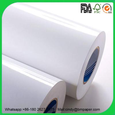 China 80gsm 90gsm 115gsm 120gsm 150gsm 200gsm  Double Side Coated Glossy Art Paper For Making Magazine en venta