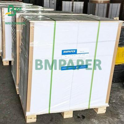 China 80LBS 100LBS Matte Text C2S White Paper Long Grain For Brochures Printing for sale