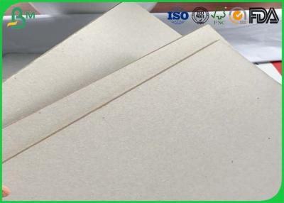 China Uncoated Double Sided Corrugated Medium Paper Grey Chipboard Paper For Package Box for sale