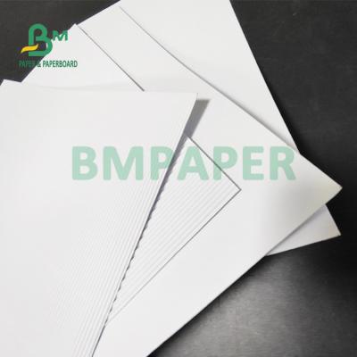 China 120 + 120gsm White Corrugated Cardboard For Perfume Box 70 x 100cm F Flute for sale