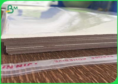 China Waterproof Grey Chipboard Sheets , Grey Back Paperboard 0.5mm 1.5mm 2mm 2.5mm 3mm for sale