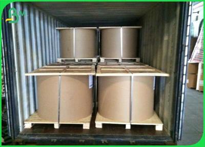 China 30gsm 35gsm 40gsm 45 Gram MG White / Brown Kraft Paper Roll / Craft Paper Packaging for sale