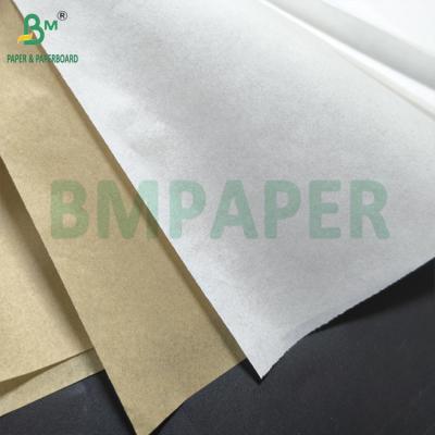 China Sacos de papel de sanduíche de papel 7 embalagens de alimentos cor branca natural à venda