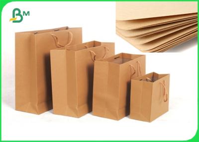China Brown Kraft Liner Paper Gift Bags Virgin Sack Envelope Roll Strength And Durability for sale