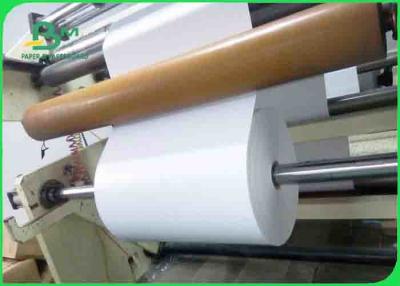 China High Brightness White Bond Paper / 60 gsm Uncoated Woodfree Paper For Magazines for sale