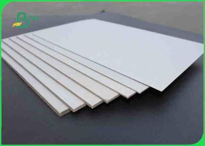 China 1.5mm Advertising Double Sided Grey Board Paper / Chipboard For Storage Box for sale