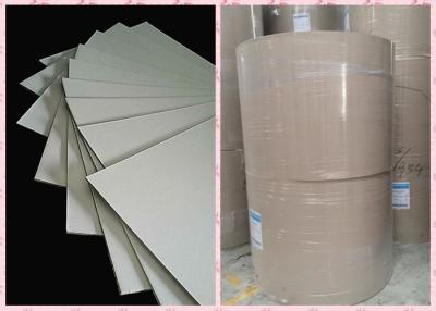 China Grueso gris laminado del papel de tablero 1.0m m 1.2m m 1.5m m para el marco de papel de la foto en venta