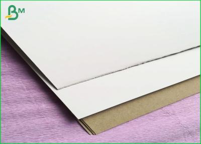 China One Side Coated 300gsm Duplex Board For Light Concrete Grouting Wall , Partition Wall Panel for sale